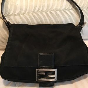 Fendi fabric shoulder bag